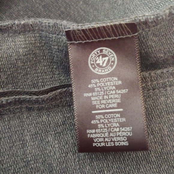 Seattle Seahawks Mens 2X Shirt Pullover 1/4 Zip Long Sleeve Gray 47 Forward NFL - Picture 8 of 9